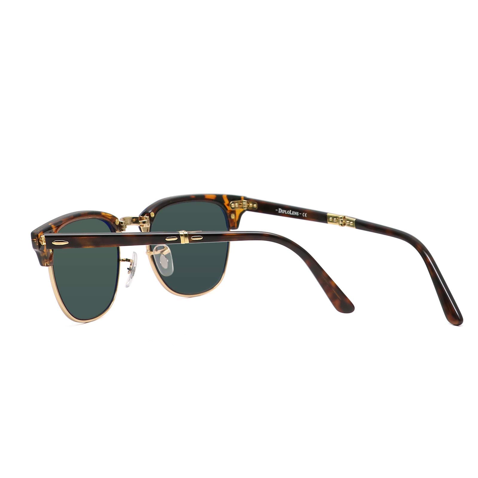 Classic Folding Polarized Sunglasses UV400 Protection for Men & Women - Lightweight Travel, Driving, Outdoor Sports & Beach Accessories