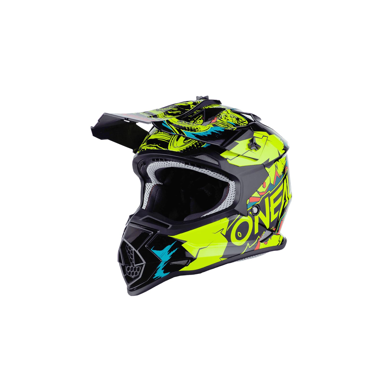 O'Neal 2 SRS Youth Motocross Helmet - Lightweight & Durable Off-Road Bike Helmet for Kids - Perfect for Dirt Biking, ATV Riding, and MX Racing