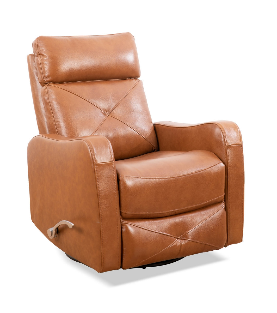 Brown Harmony Glide Recliner Chair - Soft Leather Power Lift Reclining Sofa for Living Room, Elderly & Home Theater | Adjustable Comfort with USB Charging & Cup Holders