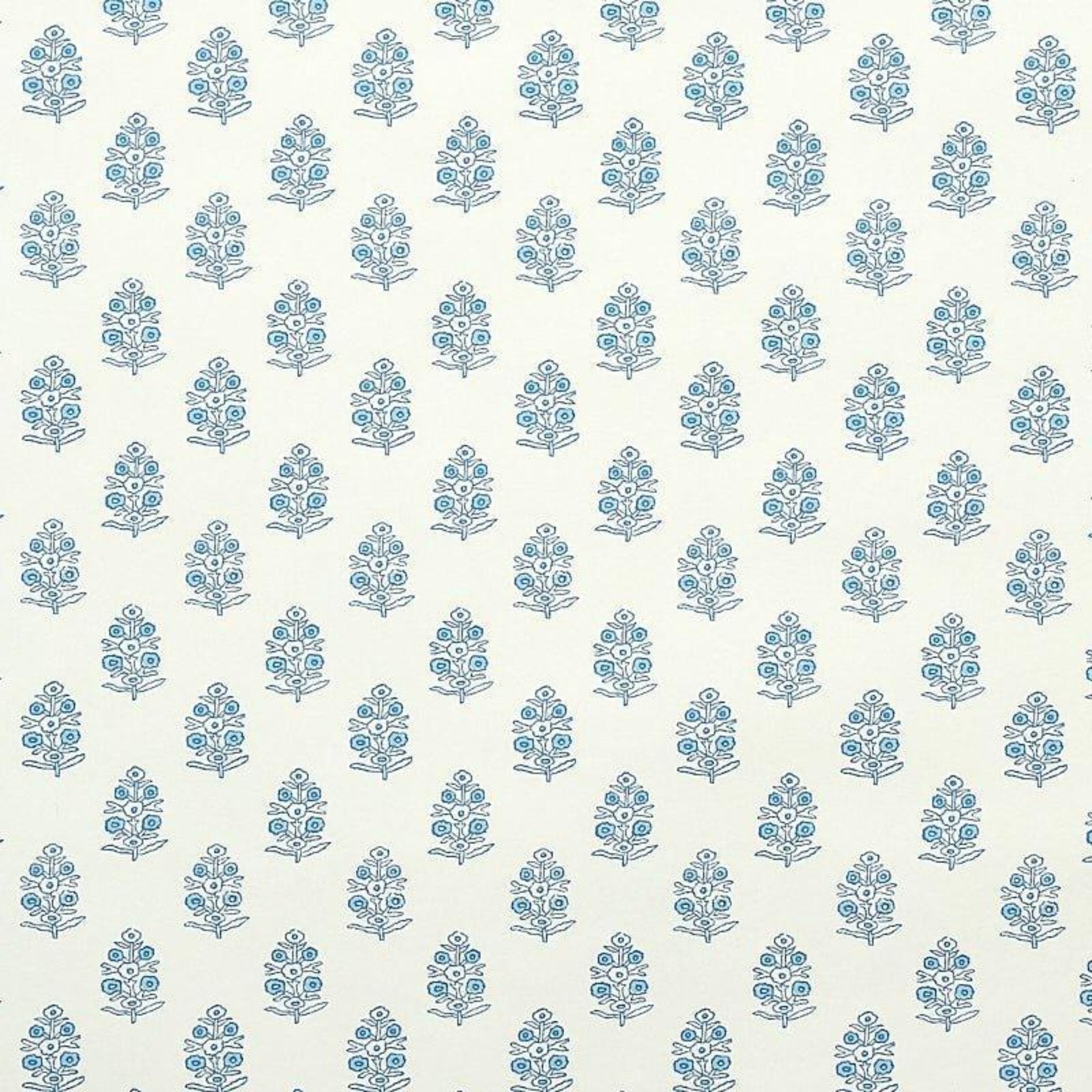 Aditi Blue Wallpaper - Premium Self-Adhesive Peel and Stick Wallpaper for Home Decor, Bedroom, Living Room, Bathroom & Office