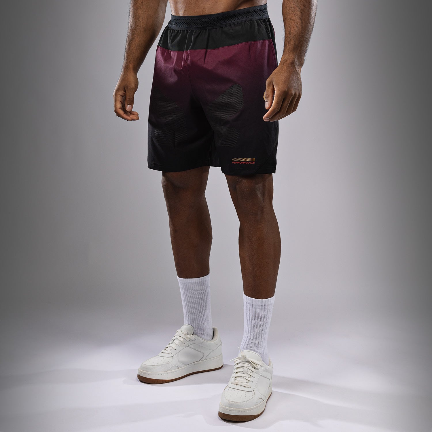 Venum Tactical XT Training Shorts for MMA & Combat Sports - Black/Burgundy/Gold - Lightweight & Durable Fight Shorts for Gym, Muay Thai & BJJ Training