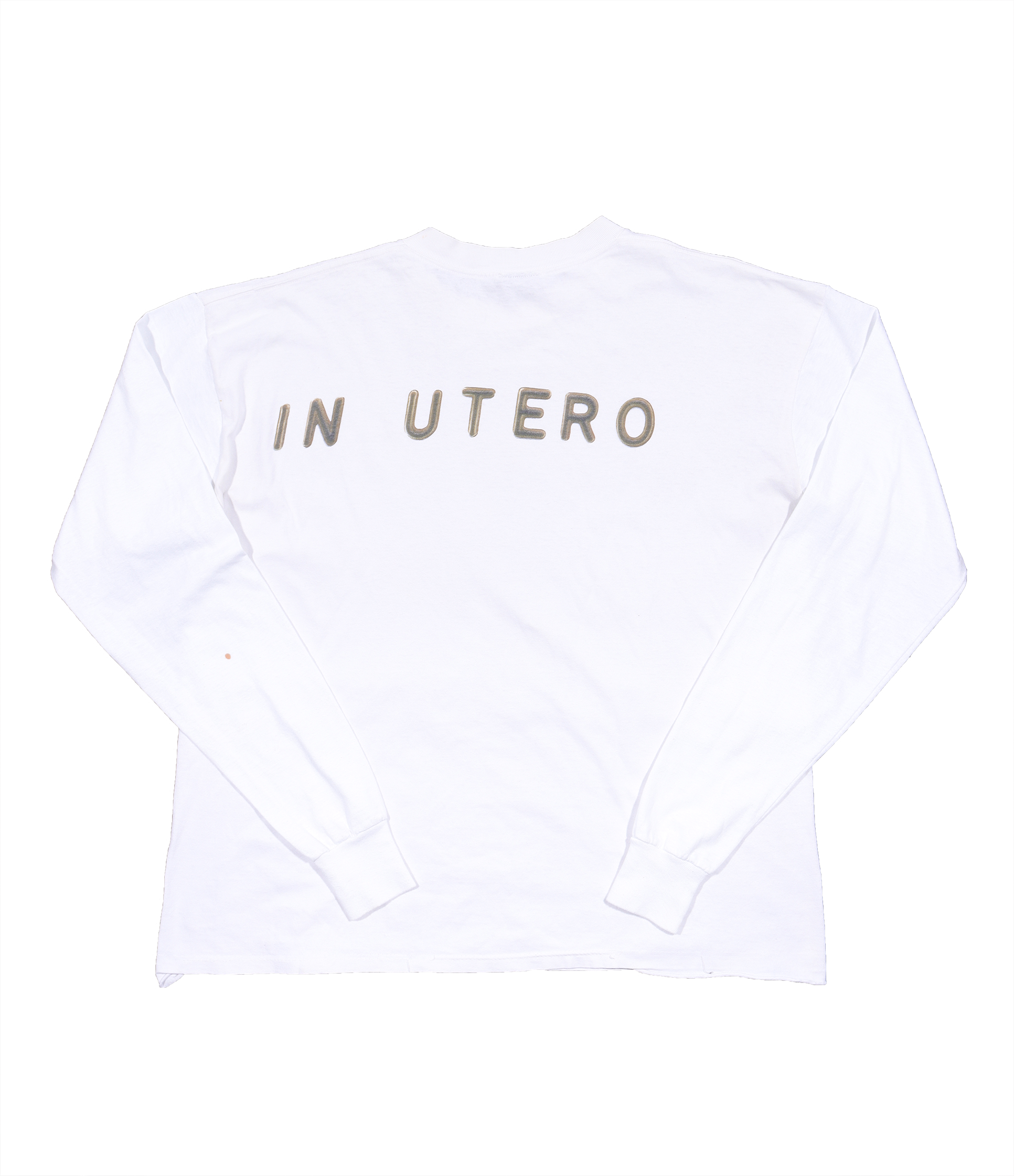 1993 Nirvana IN UTERO Vintage Rock Band T-Shirt - Official Grunge Music Merchandise for Concerts & Casual Wear