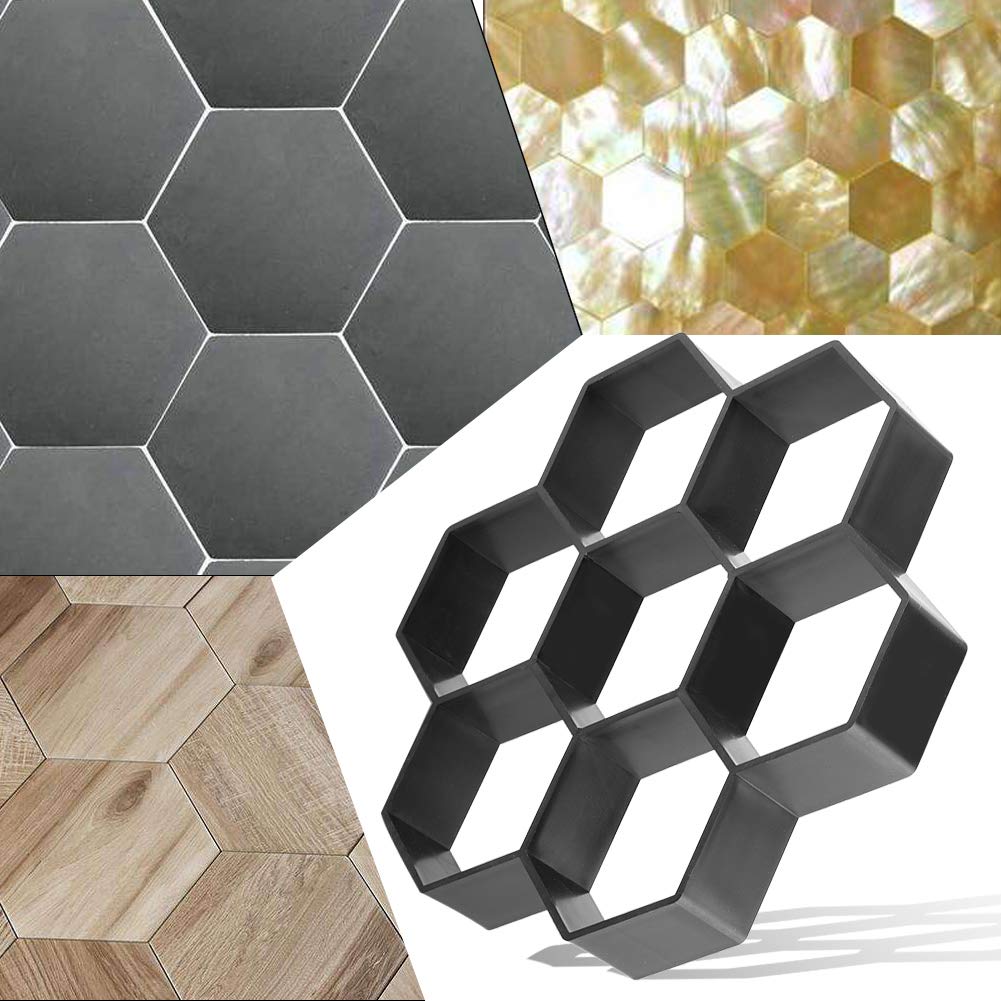 Reusable Concrete Stepping Stone Molds for DIY Walkway, Patio & Garden - Durable Cement Pavement Molds for Yard, Lawn & Pathway (Perfect for Outdoor Landscaping & Home Improvement Projects)