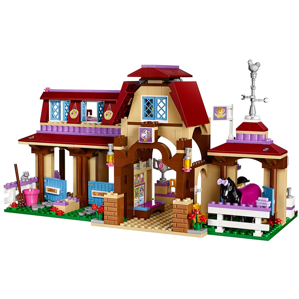 LEGO Friends 41126 Heartlake Riding Club Building Kit - 575 Piece Horse Stable Playset for Kids Ages 6-12 | Perfect for Creative Play, Birthday Gifts & Collectors