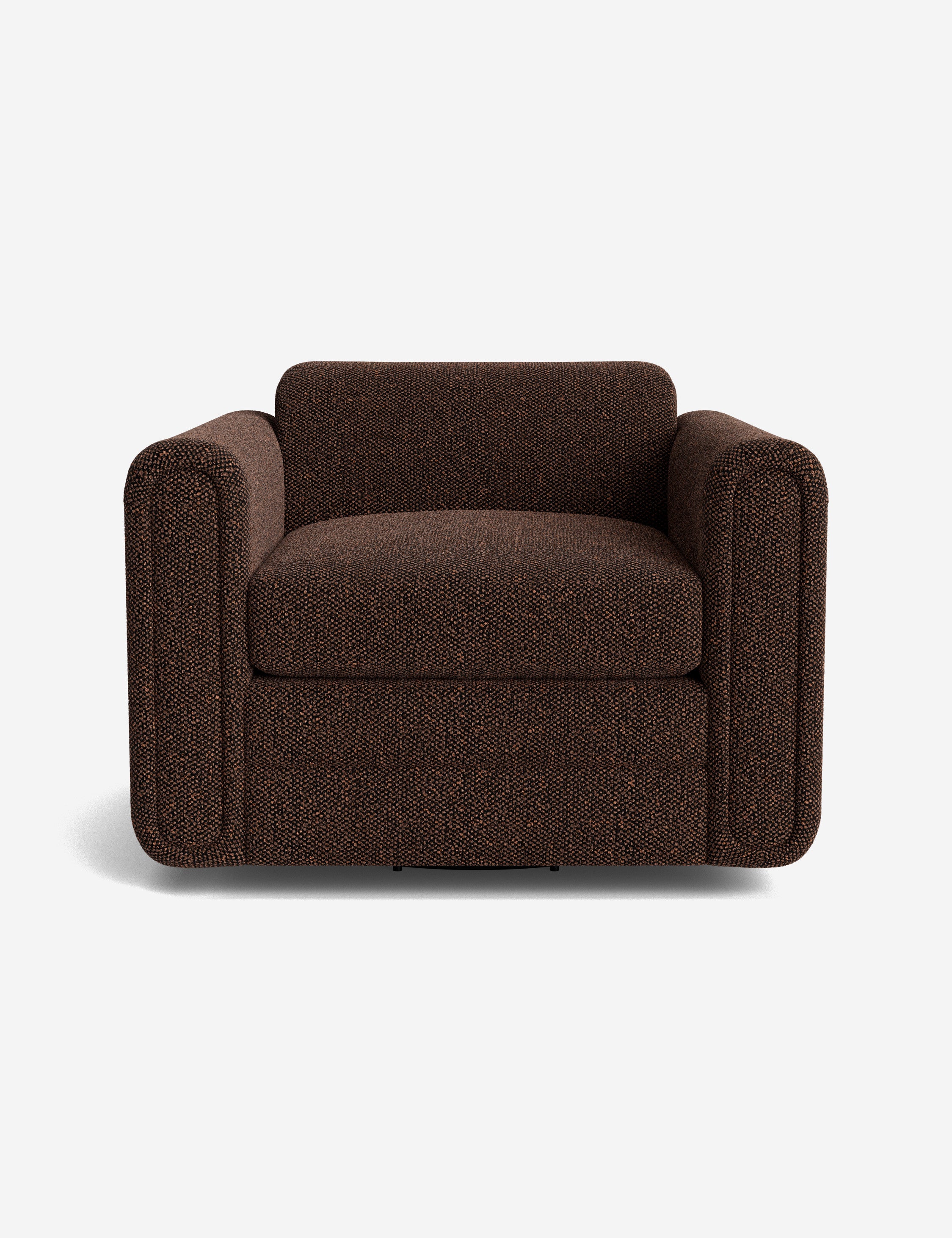 Brown Basket Boucle