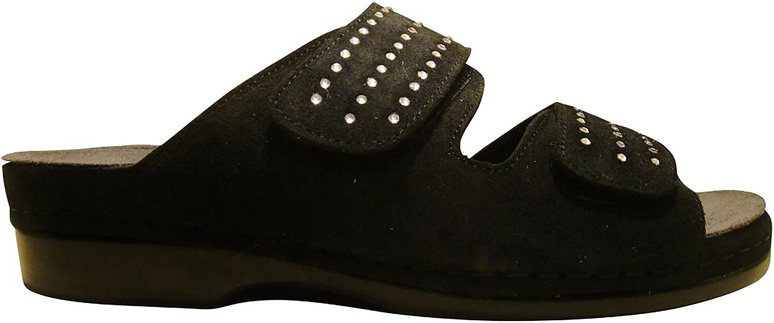 Women's Talasi Black Nubuck Leather Shoes - Comfortable Casual Loafers for Women | Perfect for Office, Travel & Everyday Wear (EU Sizes)