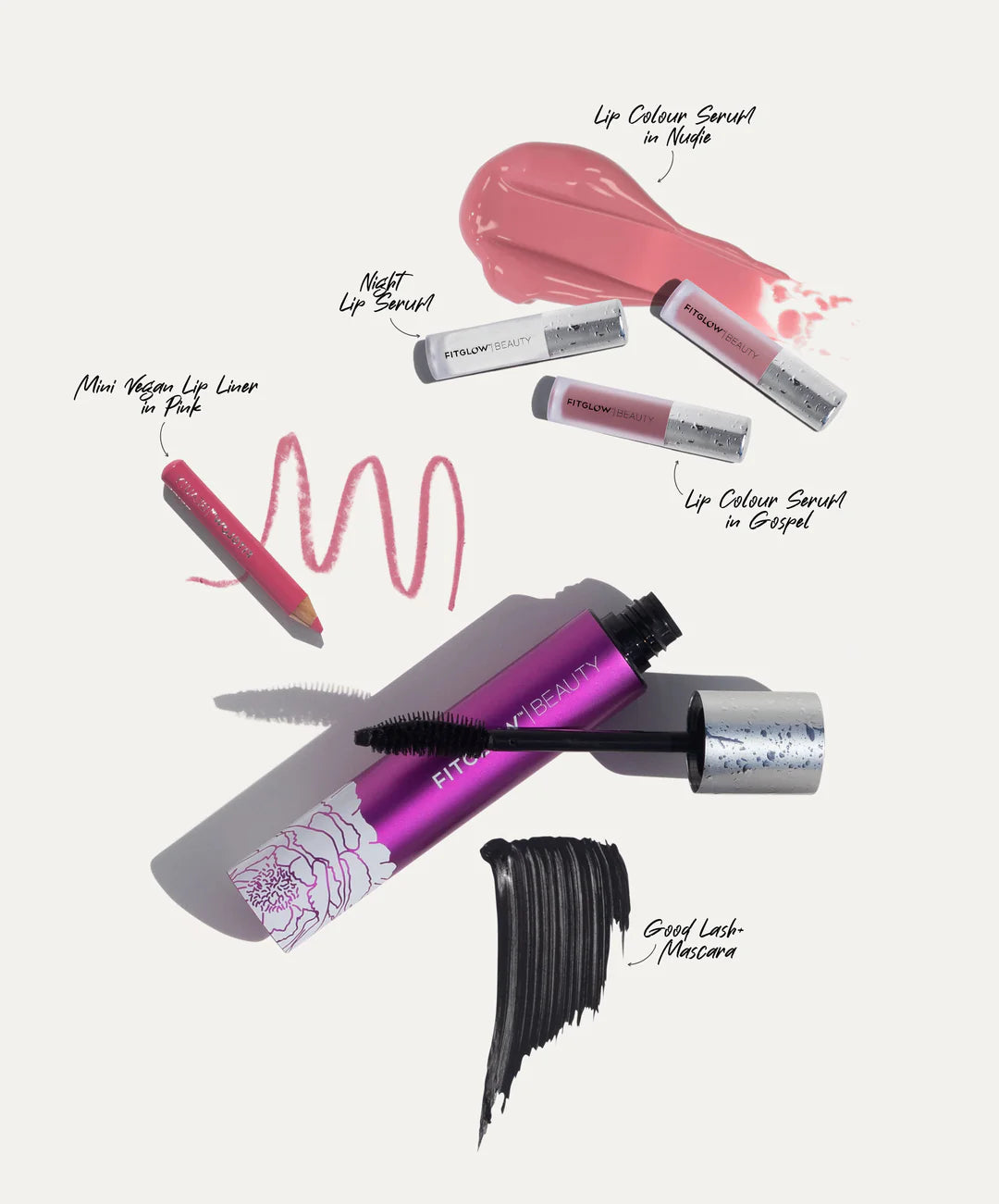 LIP + LASH Discovery Kit – Natural Lip & Eyelash Growth Serum Set for Fuller Lips & Longer Lashes – Perfect for Beauty Enthusiasts & DIY Skincare Routine