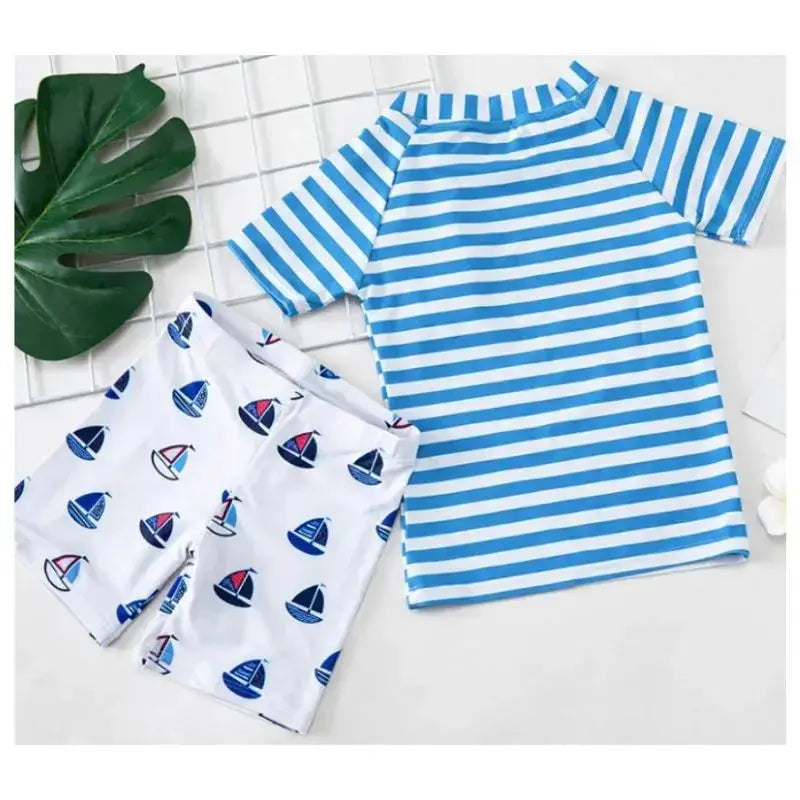 Swimcore Toddler Swimsuits for Baby Boys 0-11 Years | UV Protection Kids Swimwear for Beach, Pool & Summer Play
