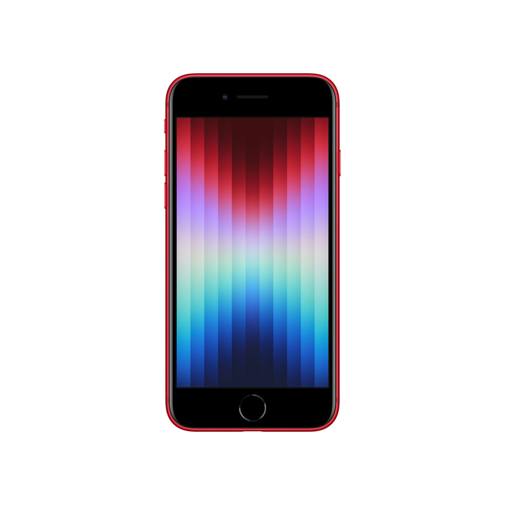 Apple iPhone SE (3rd Generation) 128GB (PRODUCT)RED - Unlocked Smartphone for Work, Travel & Daily Use