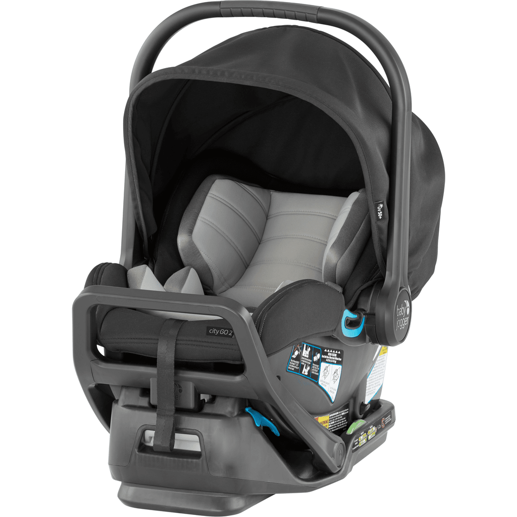 Baby Jogger City Go 2 Infant Car Seat with Base - Safe & Lightweight for Newborns 0-35 lbs - Perfect for Travel, Daily Commute & Family Outings
