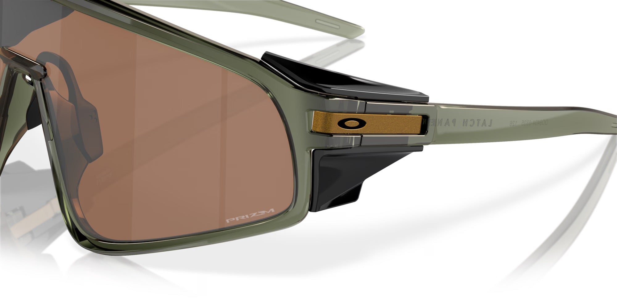 Oakley Latch Panel Sunglasses - Olive Ink Frame with Prizm Tungsten Lenses for Outdoor Sports & Driving