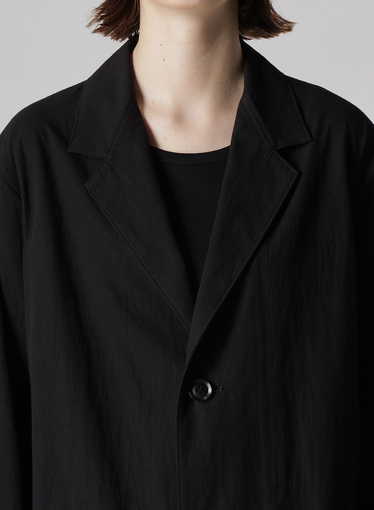 Men's Cotton Linen Work Jacket with 4 Button Front - Durable & Comfortable for Outdoor Work, Gardening, and Casual Wear