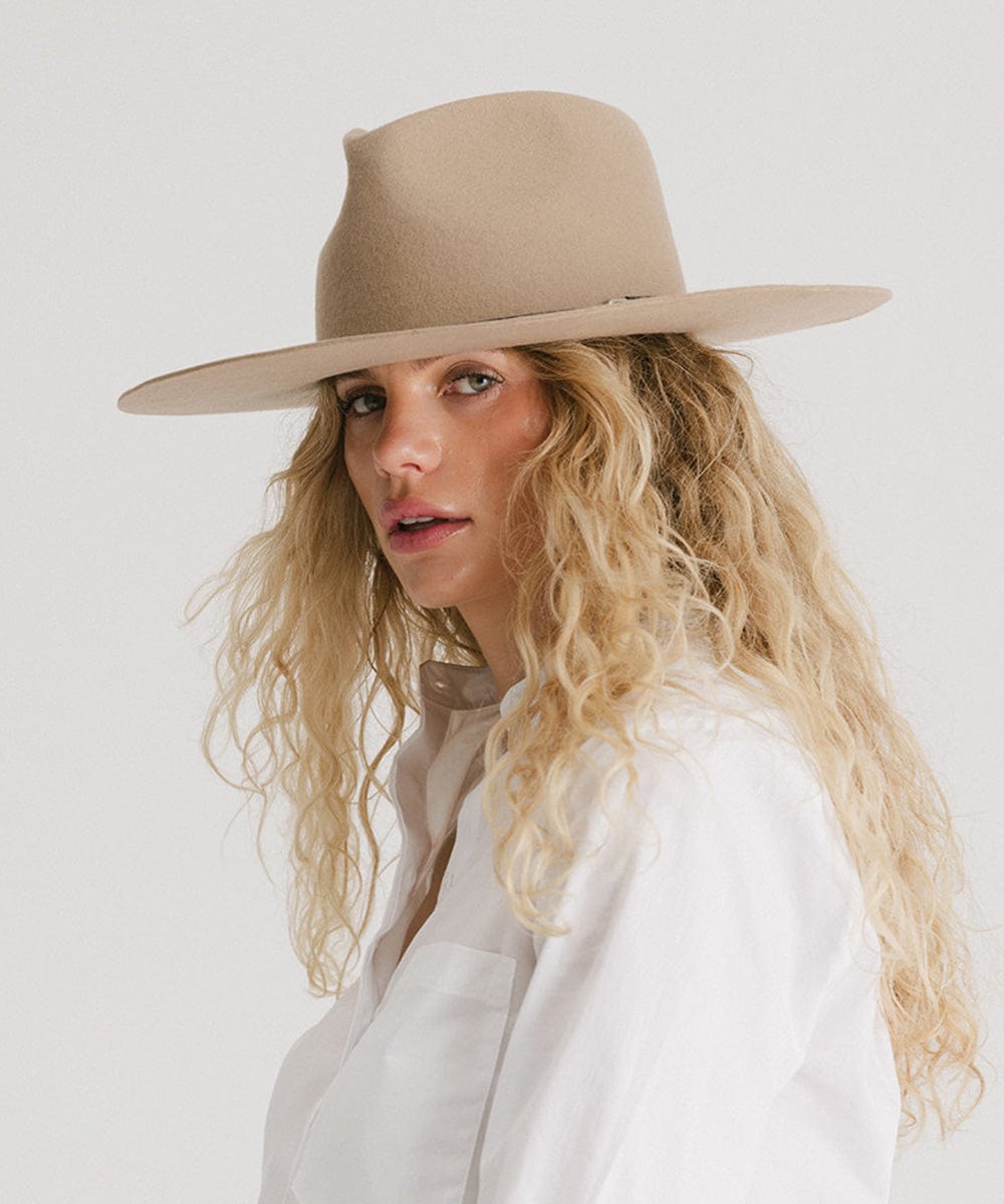 Stylish Wesley Wide Brim Fedora Hat for Men & Women - Fashionable Sun Hat for Outdoor Activities, Beach, and Summer Vacations