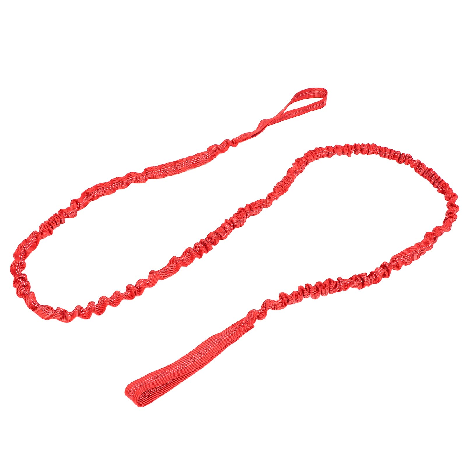 **Durable Elastic Bike Bungee Tow Rope for Kids & Family - Red | Safe & Adjustable Children Bicycle Towing Strap for Outdoor Adventures, Park Rides & Family Cycling Trips**