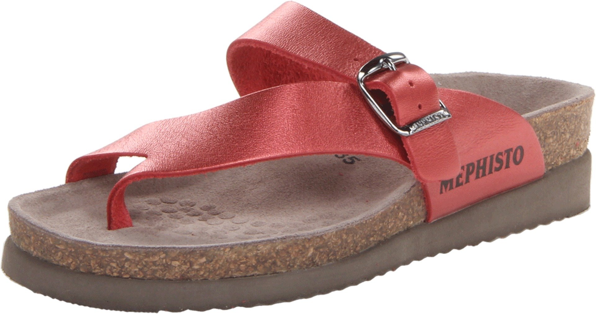 Mephisto Women's Helen Thong Sandals - Comfortable Leather Flip Flops for Women | Summer Beach Walking Shoes | Casual Outfit & Vacation Essential
