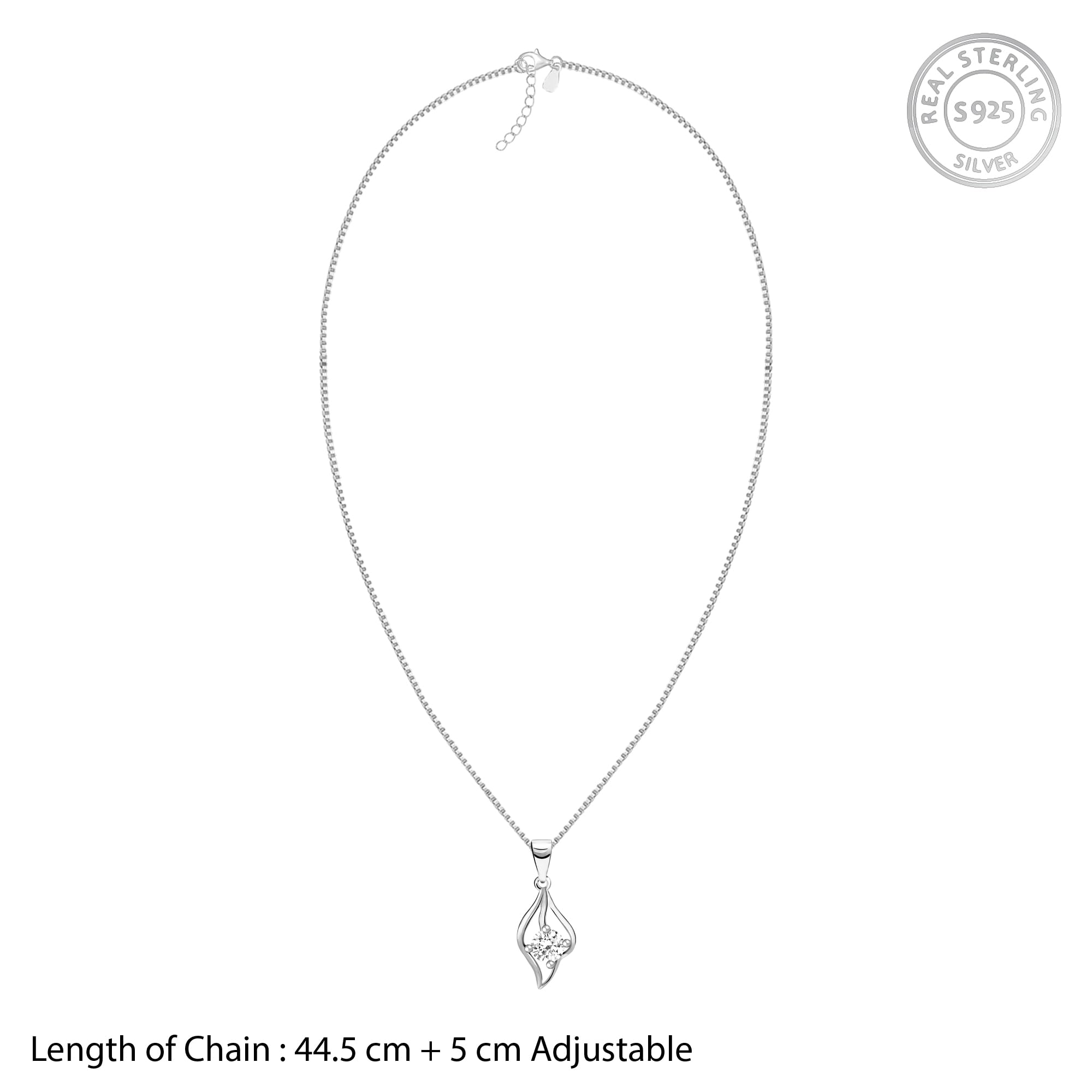 GIVA 925 Sterling Silver Jewelry for Women & Girls | Elegant Wedding & Christmas Gift Ideas | 6 Months Warranty with Free Lifetime Plating | Perfect for Anniversaries, Birthdays & Special Occasions