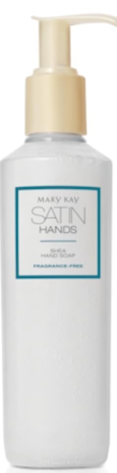 Mary Kay SATIN HANDS Shea Hand Soap 6.5 oz - Moisturizing Hand Wash with Shea Butter for Soft Skin | Perfect for Dry Hands, Home & Office Use