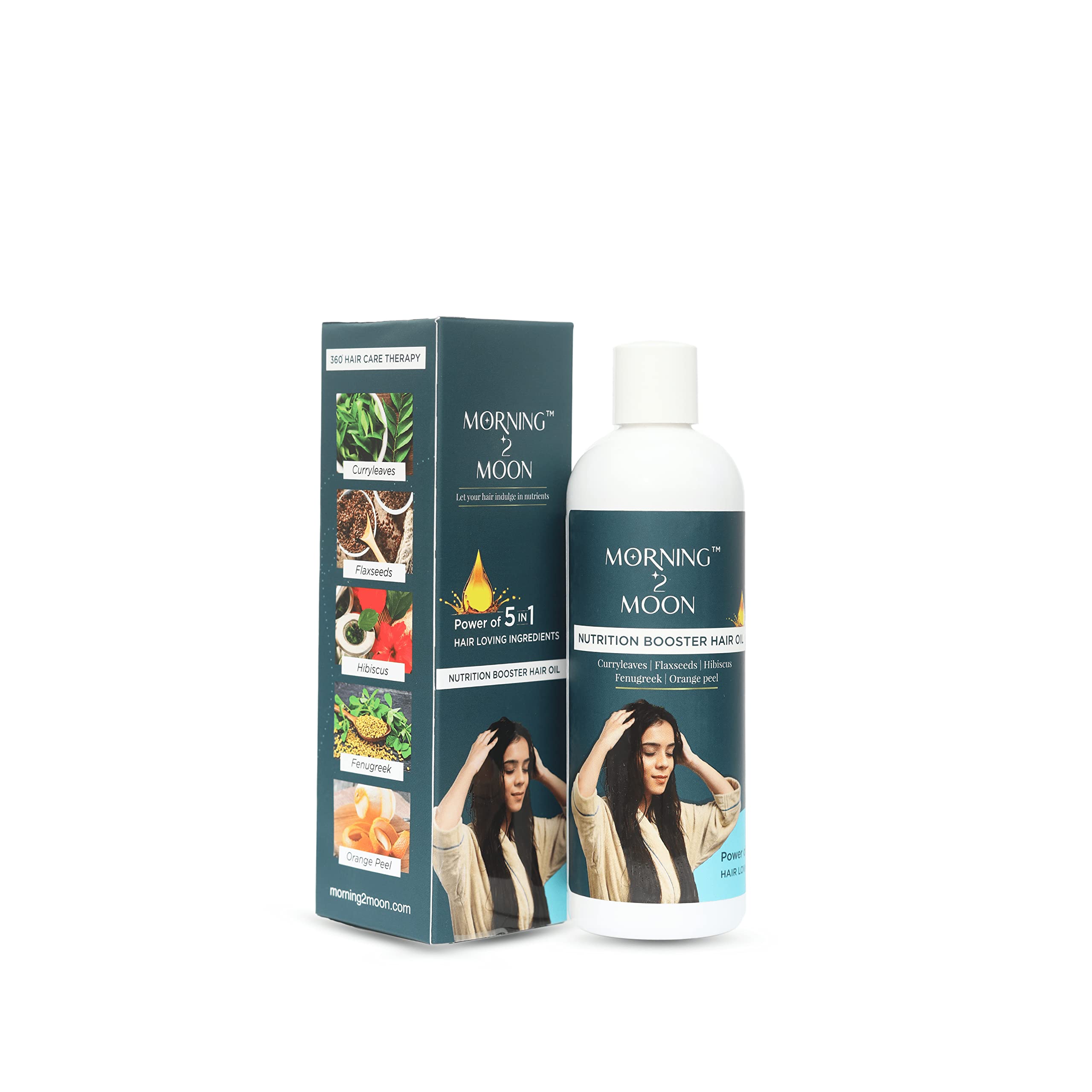 M2M 5-in-1 Hair Oil with Natural Ingredients | Vegan Lightweight Non-Sticky Hair Treatment | 200ml for Dry, Damaged Hair & Scalp Nourishment | Perfect for Daily Use & Styling