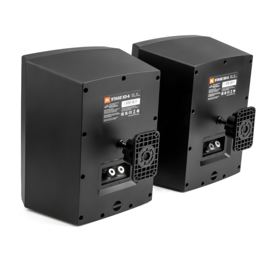 JBL Stage XD 6 All Weather Outdoor Loudspeakers (Pair) - Perfect for Patio, Poolside, and Backyard Entertainment