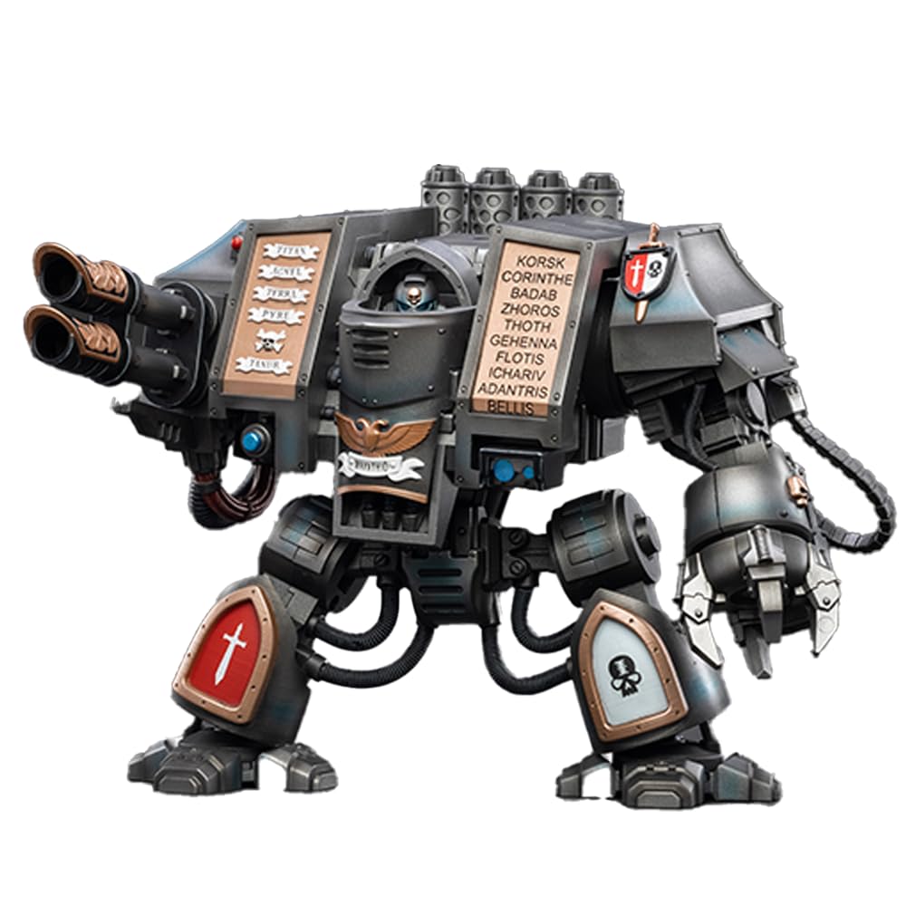 JOYTOY Warhammer 40,000 1/18 Scale Grey Knights Venerable Dreadnought Action Figure - Highly Detailed Collectible Mecha Model for Adult Collectors | Perfect for Display, Gaming Battles & Birthday Gifts