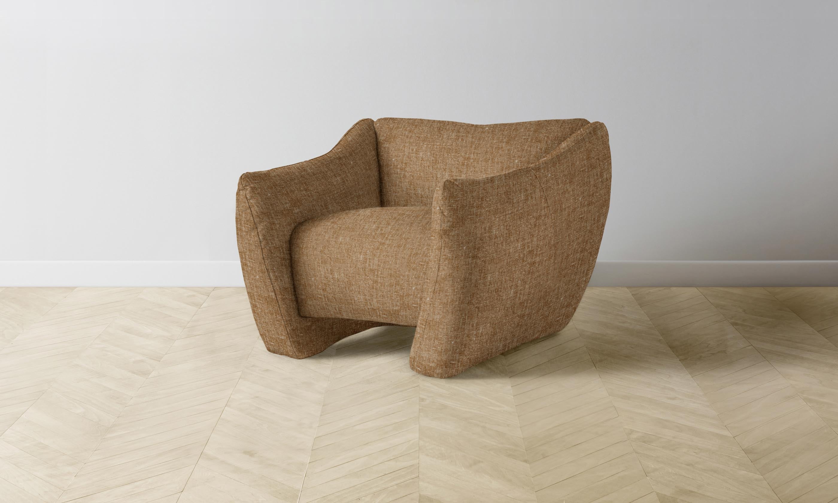 Premium The Bond Chair - Heritage Belgian Linen Upholstered Lounge Chair for Living Room, Bedroom & Office - Elegant Home Decor & Comfortable Seating Solution