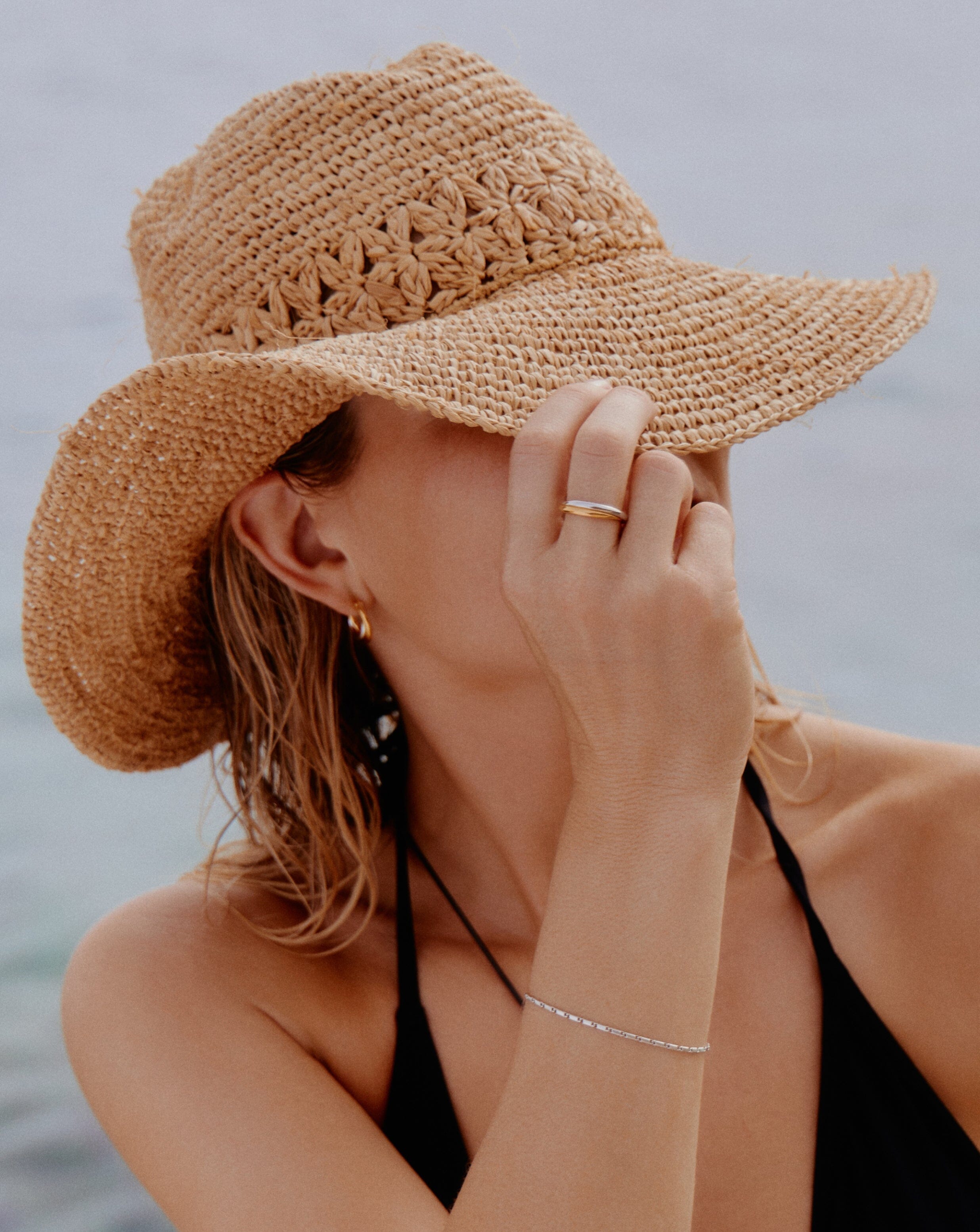 Lucy Williams Entwine Ring - Elegant Mixed Metal Jewelry for Women | Perfect for Weddings, Anniversaries & Special Occasions