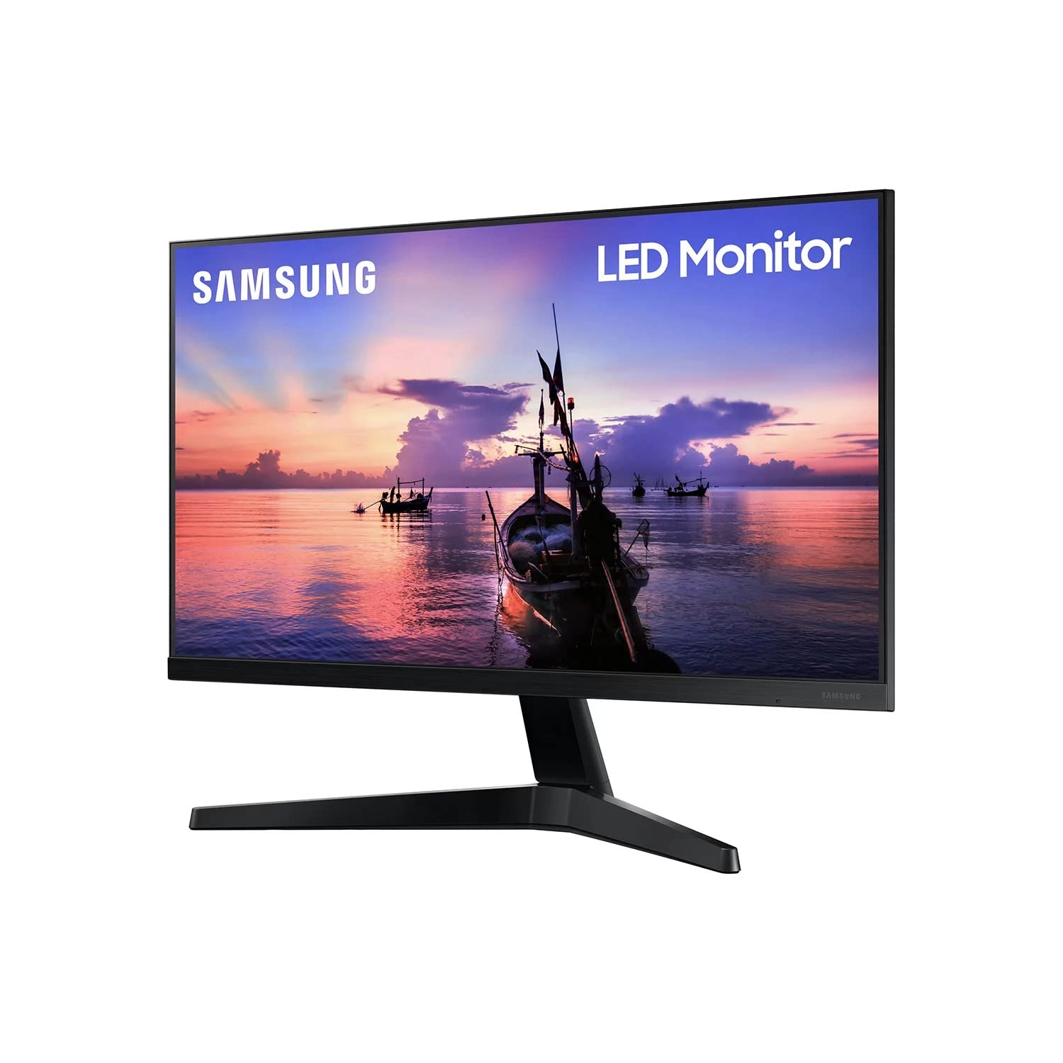 SAMSUNG 27 Inch LED Full HD Monitor - Ultra Thin Bezel, 1920x1080 Resolution, HDMI/VGA Ports - Perfect for Home Office, Gaming & Multimedia Entertainment