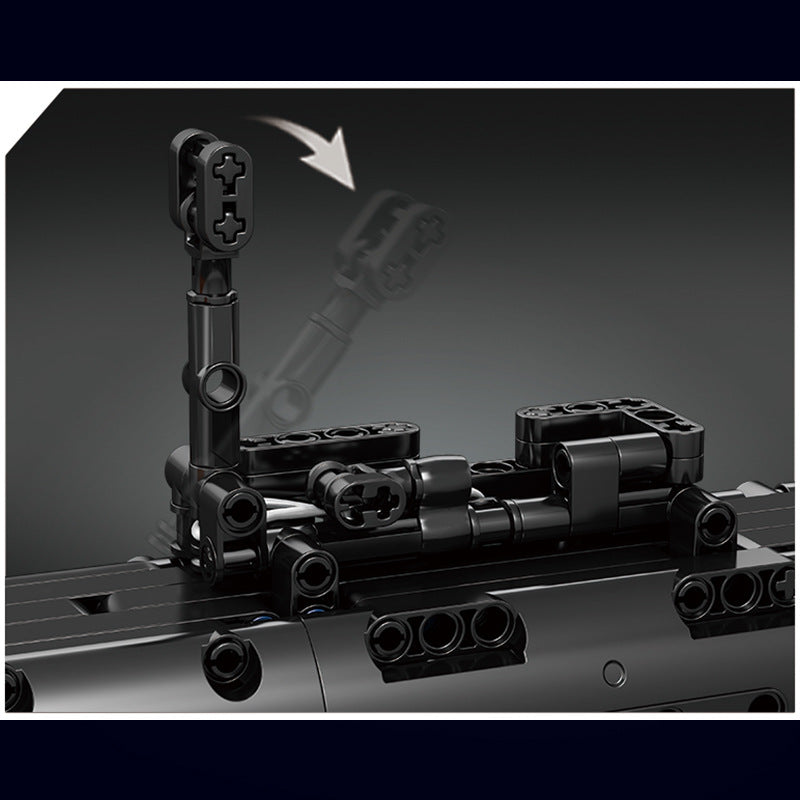 1706PCS Mould King 14017 Rocket Propelled Grenade Building Blocks Set - Military Model Kit for Adults & Teens, Perfect for Collectors & DIY Enthusiasts | Great for Display, Gifts & War-Themed Room Decor