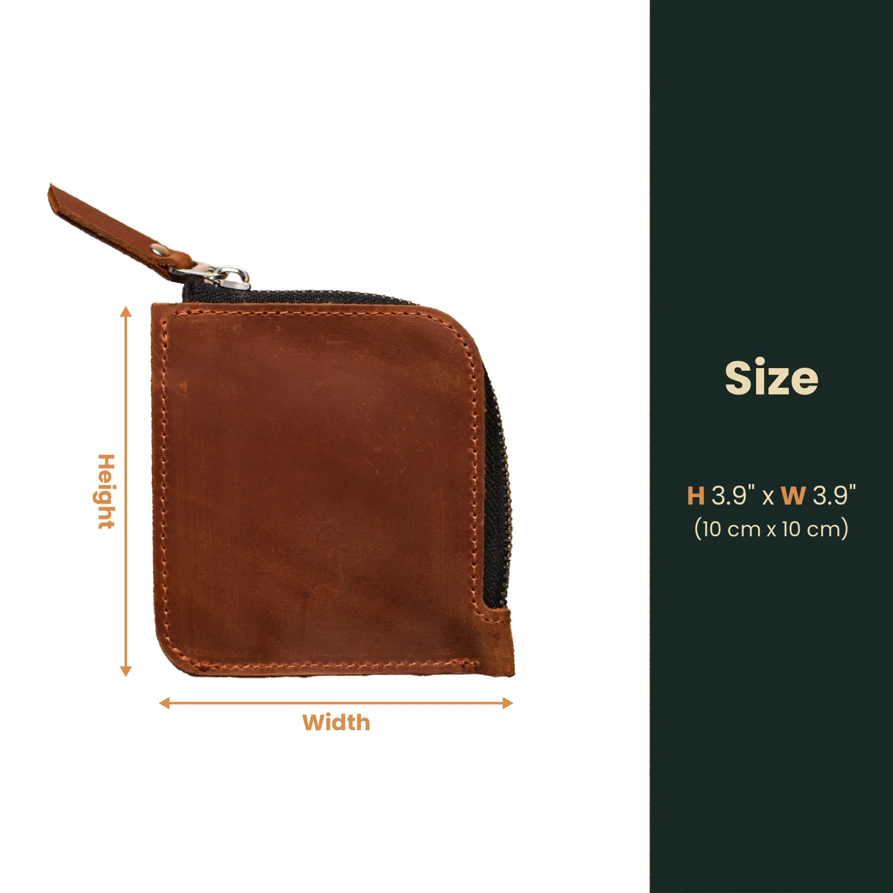 Premium Zippered Wallet for Men & Women - Slim RFID Blocking Leather Bifold Wallet with Multiple Card Slots & ID Window - Perfect for Travel, Business & Everyday Use