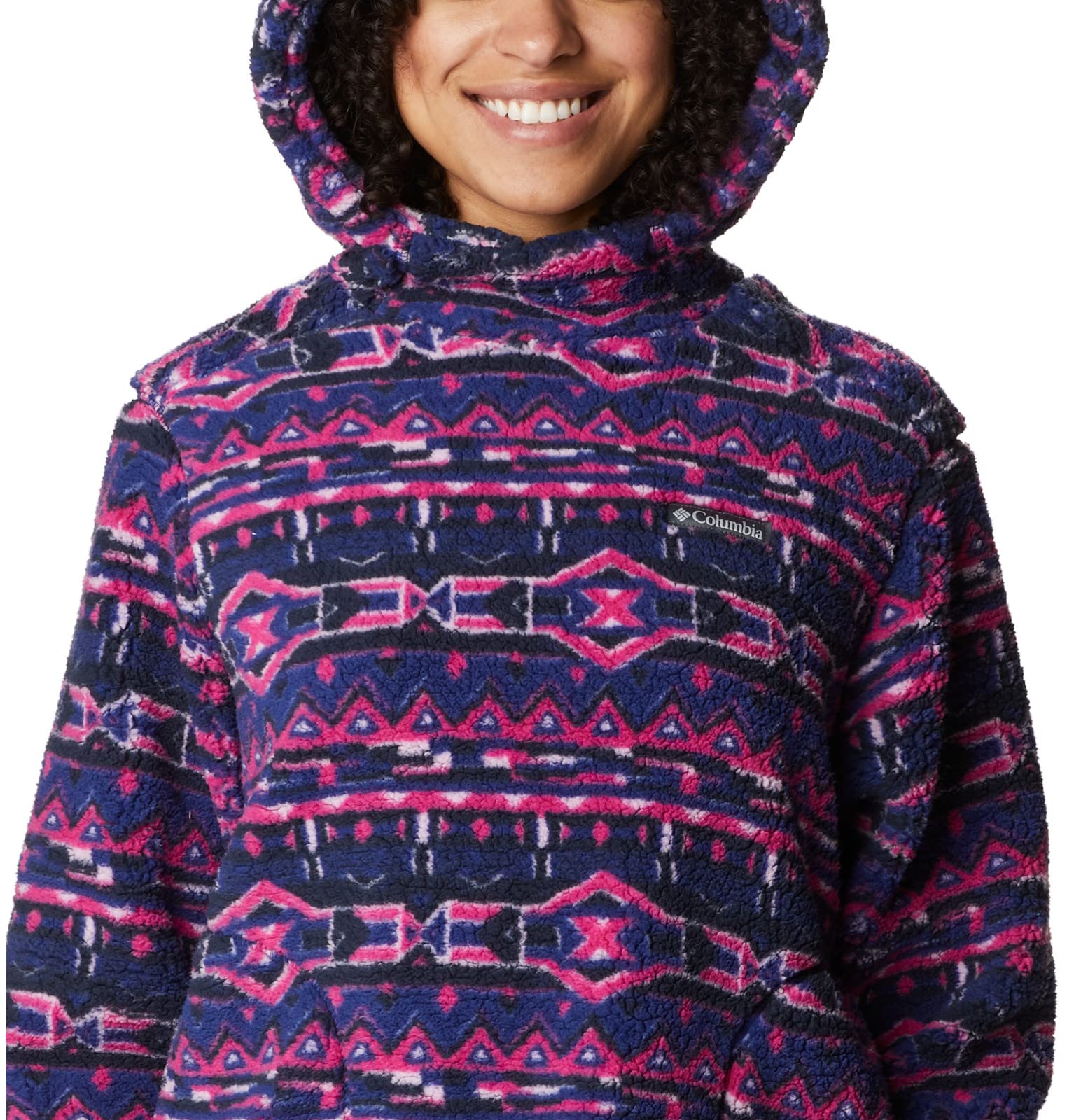 Columbia Women's West Bend Hoodie - Lightweight Fleece Pullover for Hiking & Outdoor Activities - Comfortable & Stylish Casual Wear