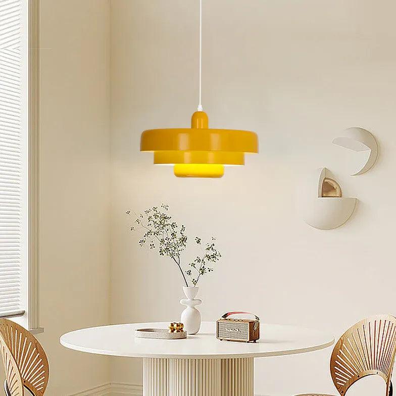 Modern Minimalist Dining Room Pendant Light - Sleek Design for Kitchen Island, Breakfast Nook & Farmhouse Decor - Energy Efficient LED Hanging Light Fixture