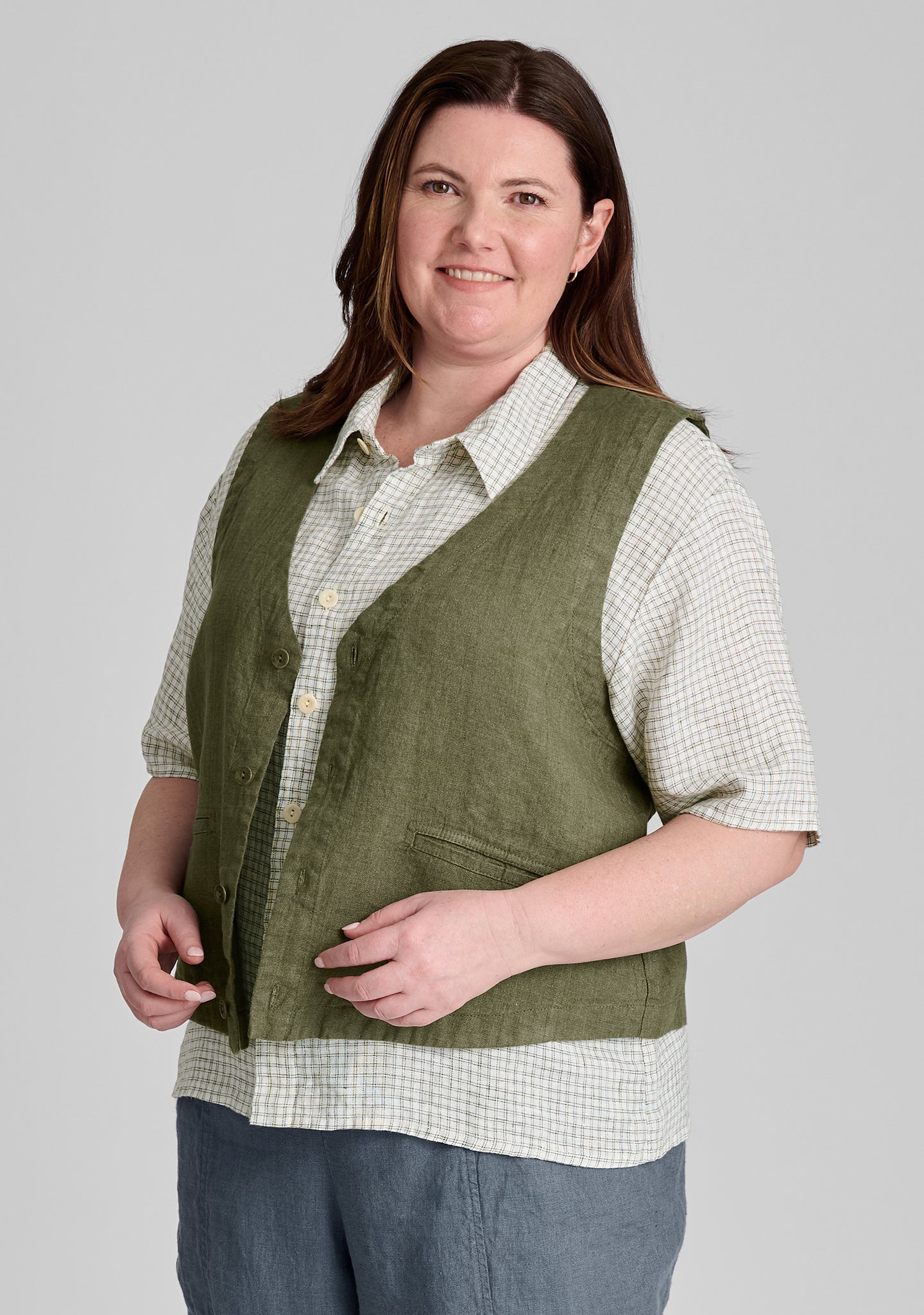 Premium Linen Vest for Men & Women | Breathable Summer Casual Wear | Perfect for Beach, Travel & Outdoor Activities