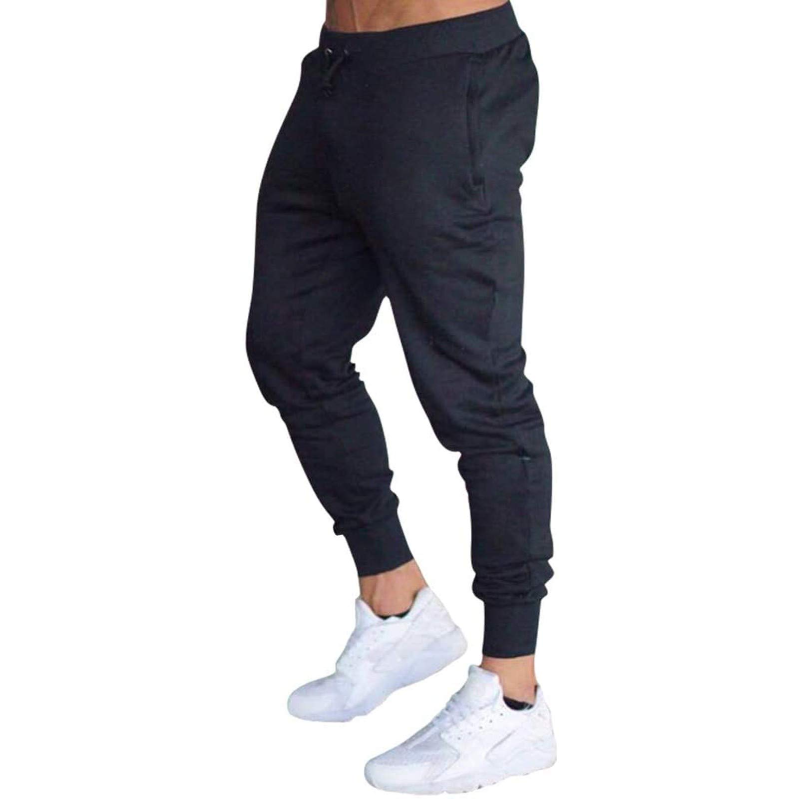 Men's Slim Fit Workout Sweatpants - Gym & Casual Wear