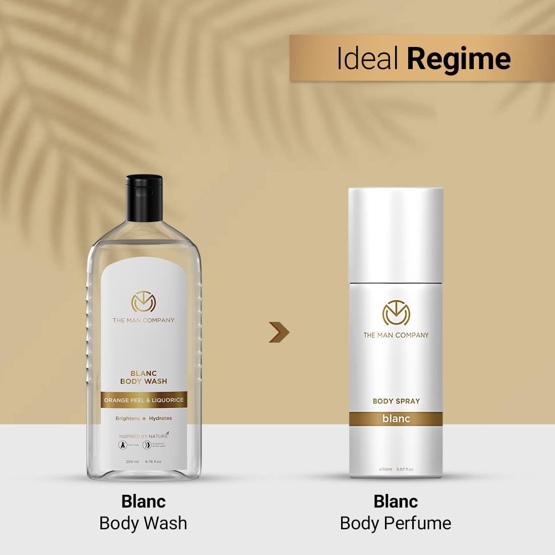 The Man Company Blanc Lemon Deodorant for Men - 150ml | Long-Lasting Fragrance Body Spray | Fresh Scent for Daily Use | Ideal Gift for Him | Perfect for Work, Gym & Outdoor Activities