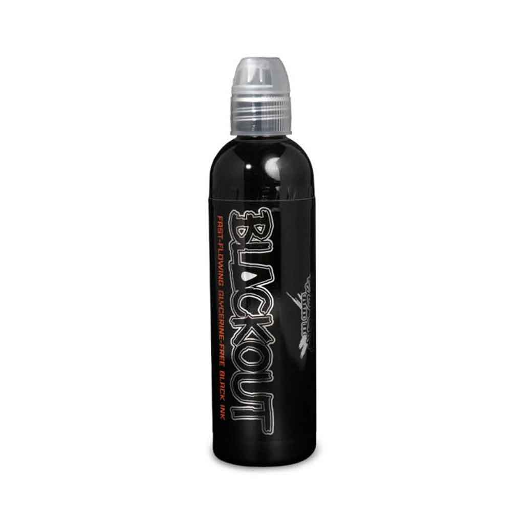 World Famous Blackout Ink - Premium Tattoo Ink for Professional Artists | Perfect for Tattooing, Body Art & Permanent Makeup