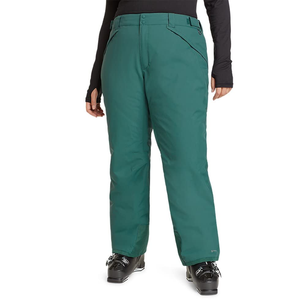 Eddie Bauer Women's Powder Search 2.0 Insulated Snow Pants - Waterproof Winter Ski Pants for Women, Cold Weather Hiking & Outdoor Activities