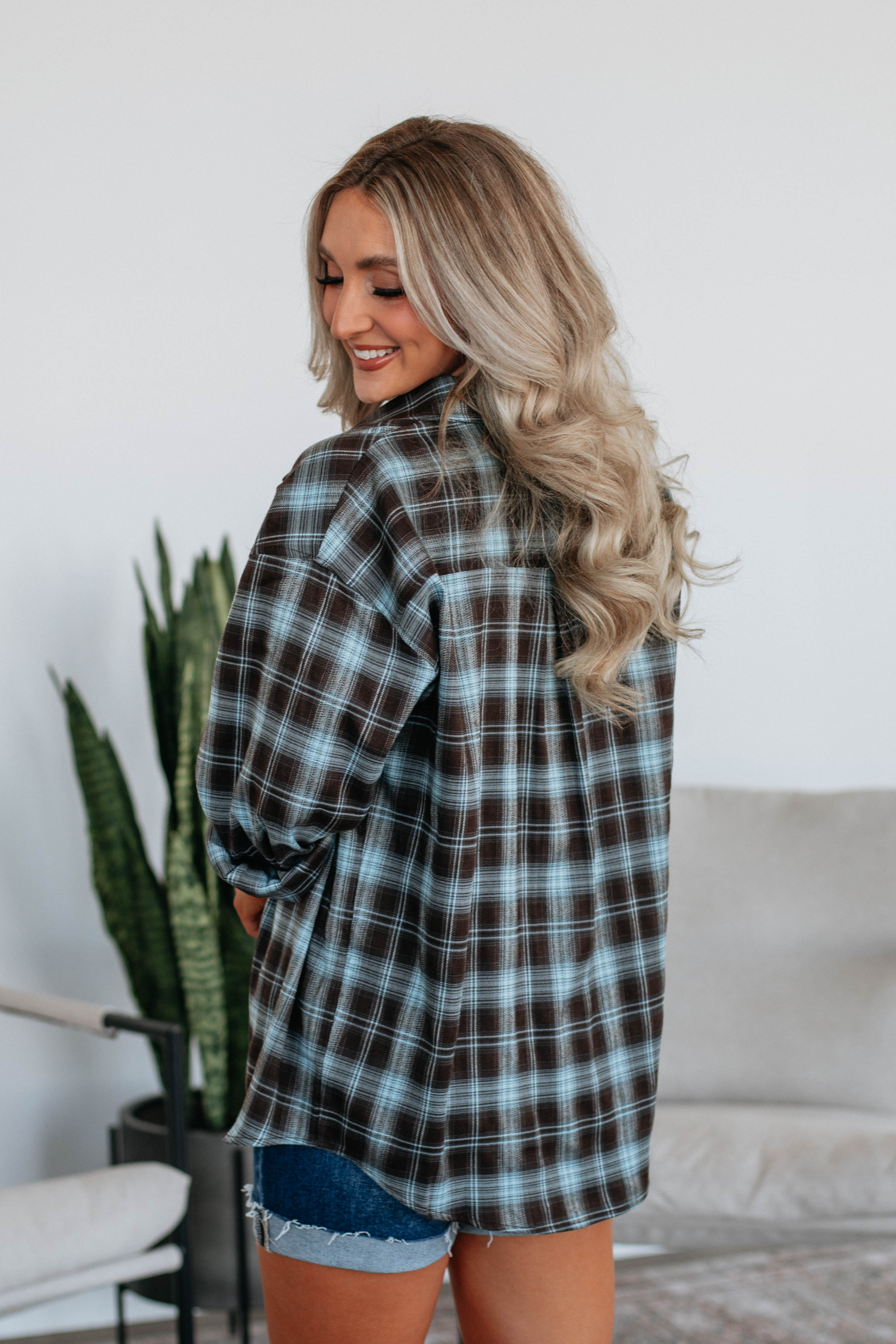 Ethan Oversized Flannel Shirt for Men - Soft Plaid Button Down Long Sleeve Shirt - Perfect for Casual Wear, Outdoor Adventures and Layering in Fall & Winter