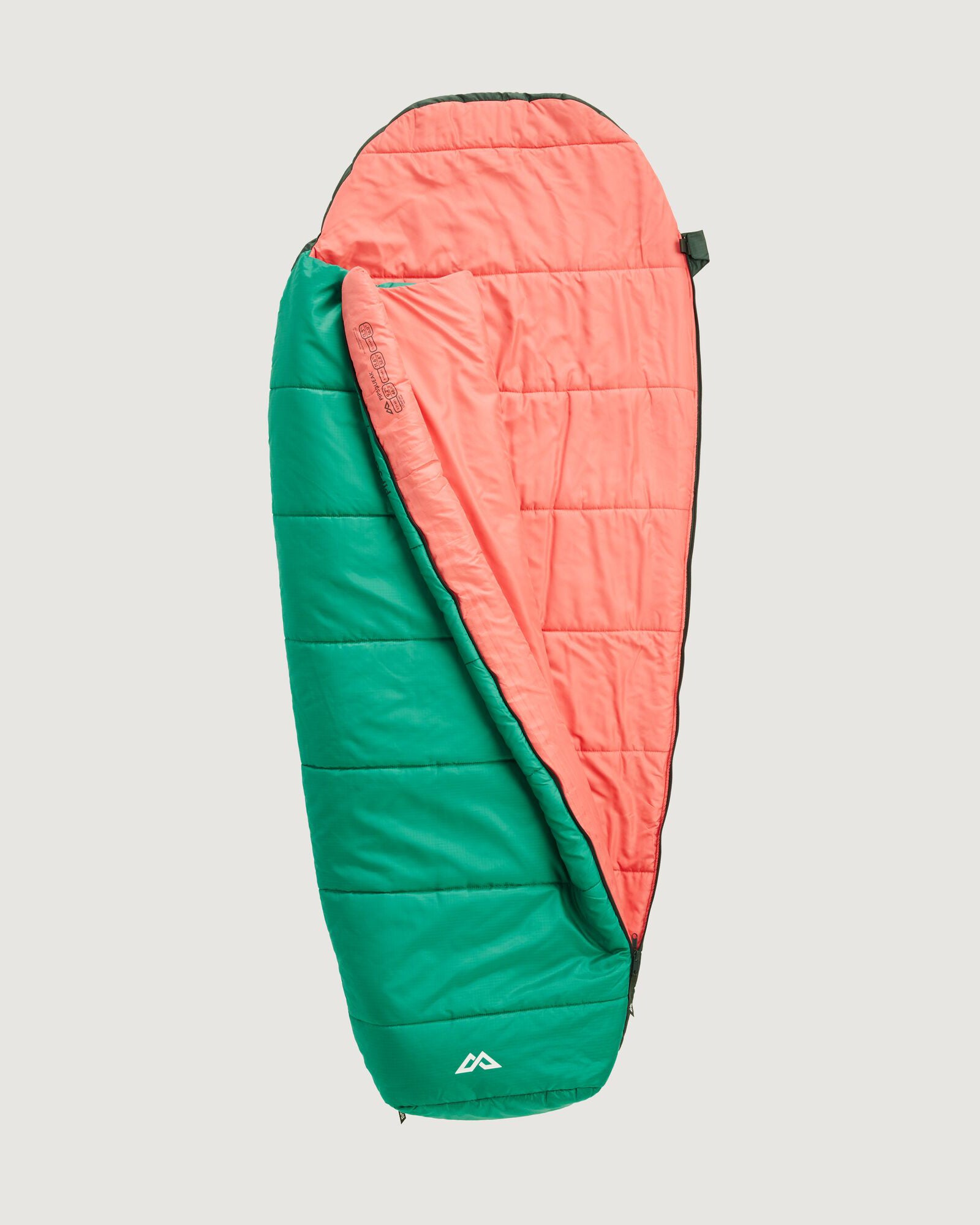 Kids' Pipsqueak Sleeping Bag - Lightweight & Portable for Camping, Sleepovers, Travel - Alhambra/Dark Spruce Design - Perfect for Indoor & Outdoor Adventures