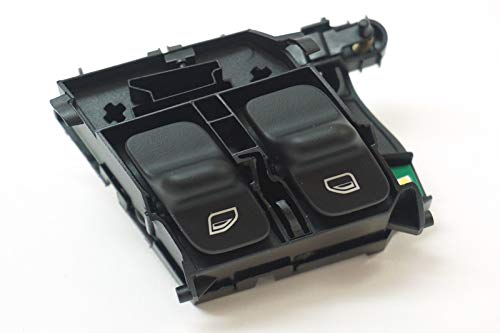 Porsche 997 613 151 02A05 Door Window Switch Panel - Replacement for Porsche 911 (997) - Left Side Driver Control Switch - Perfect for Window Regulator Repair & Car Interior Upgrade