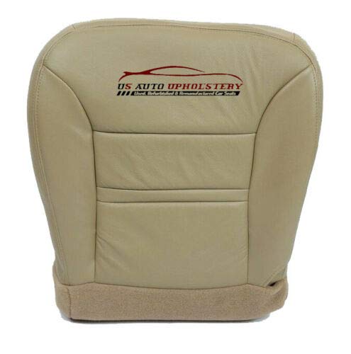 Xtreme Covers Replacement Leather Seat Cover for Ford Excursion 2000 - Driver Side Bottom, Tan - Durable & Comfortable for Off-Roading, Camping & Daily Driving