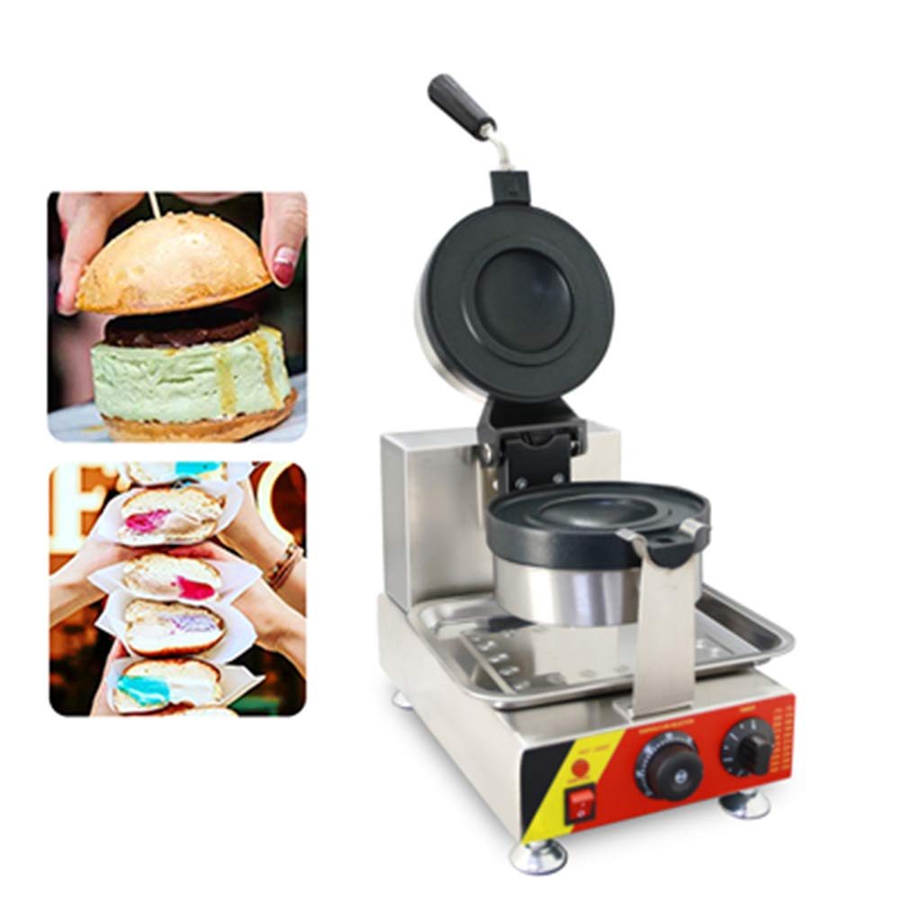 LANTAO Commercial Hot Snack Dessert Machine - Donut Warmer, Ice Cream Cone Heater, Italian Gelato & Panini Press Sandwich Maker (220V) - Perfect for Cafes, Bakeries & Ice Cream Shops