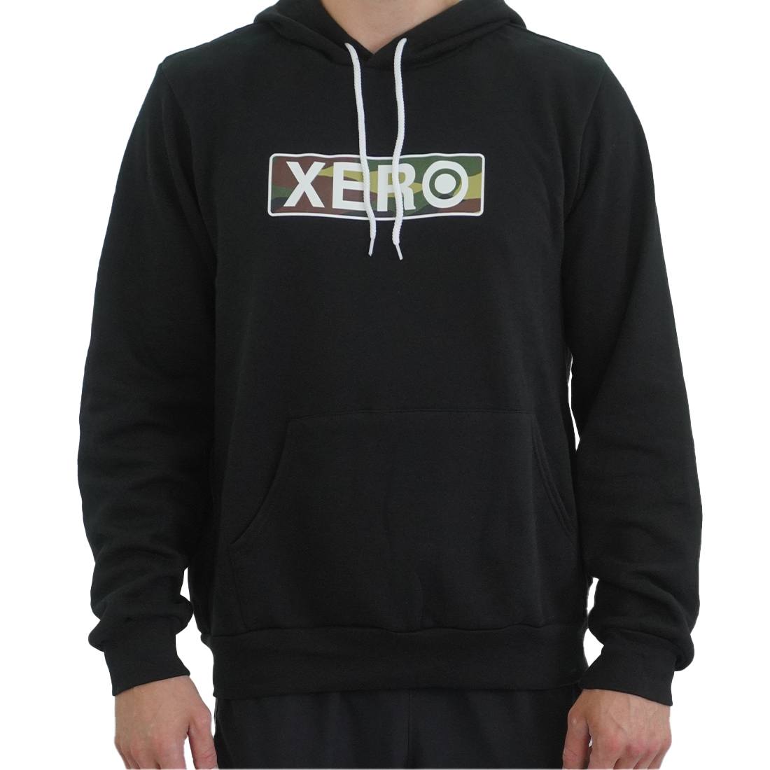 XERO Camo Hoodie for Men & Women - Premium Camouflage Pullover with Warm Fleece Lining - Perfect for Hunting, Outdoor Adventures & Casual Streetwear