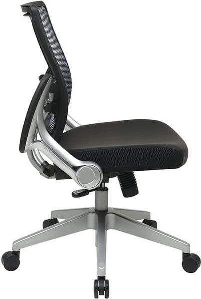 Ergonomic Mid Back Mesh Office Chair with Lumbar Support - Adjustable Height & Swivel for Home & Workspace - Comfortable Desk Chair for Long Hours of Sitting