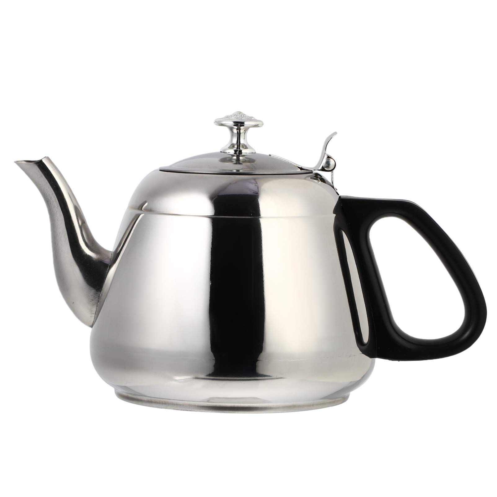 Cabilock Stainless Steel Induction & Gas Stove Compatible Teakettle - Fast Boiling Water Kettle for Home, Kitchen, Camping & Outdoor Use