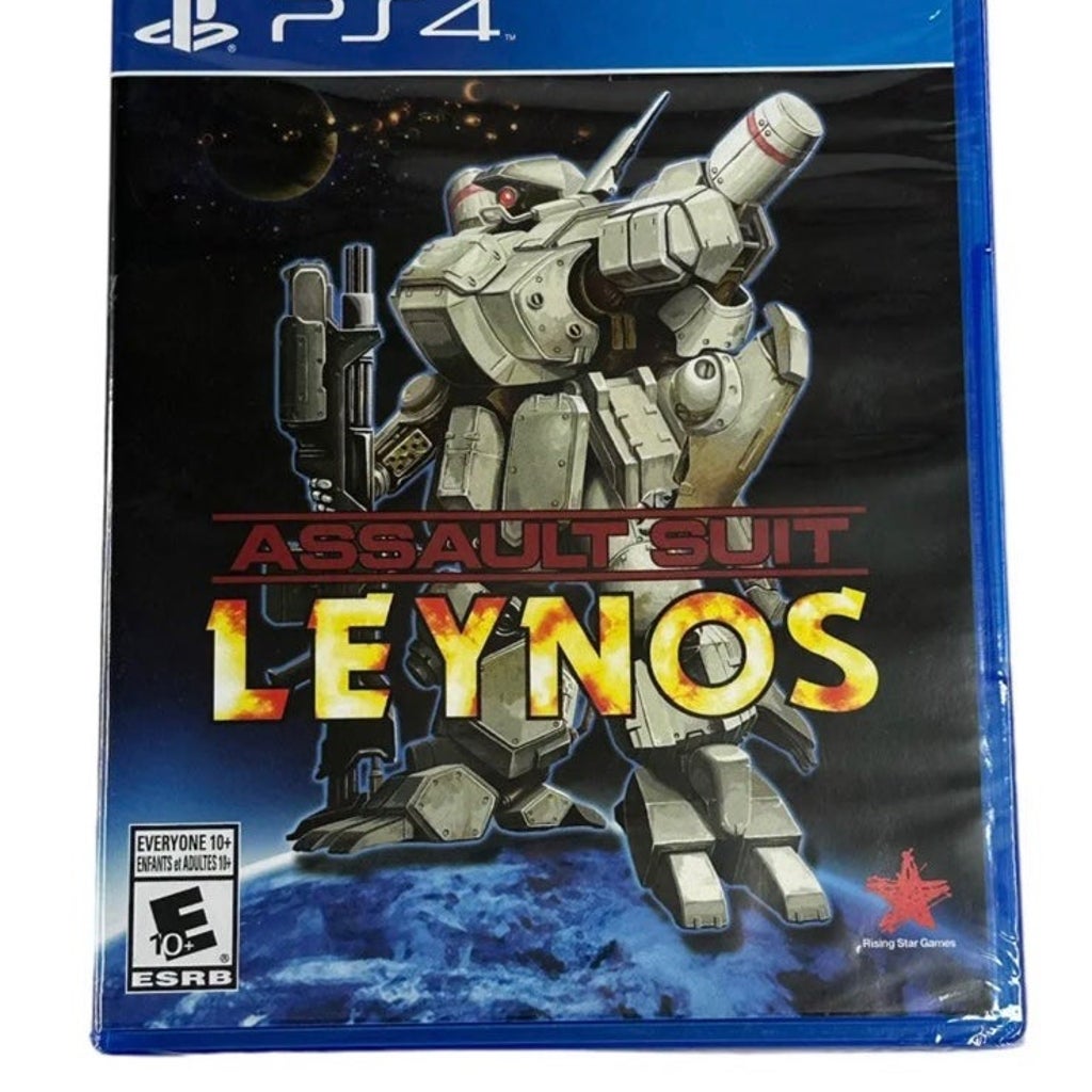 Assault Suit Leynos - Complete in Box (CIB) for PlayStation 4 - Classic Action Shooter Game for Retro Gaming Enthusiasts | Perfect for Collectors and Nostalgic Gamers