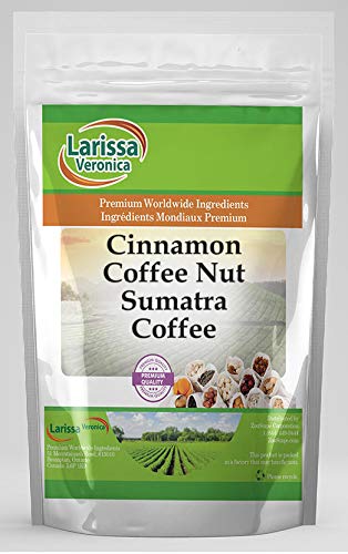 Premium Sumatra Cinnamon Coffee Nut Flavored Whole Bean Coffee - 16 oz Bag | Gourmet, Naturally Flavored, Single Origin | Perfect for Morning Brew, Office Break & Gift Giving