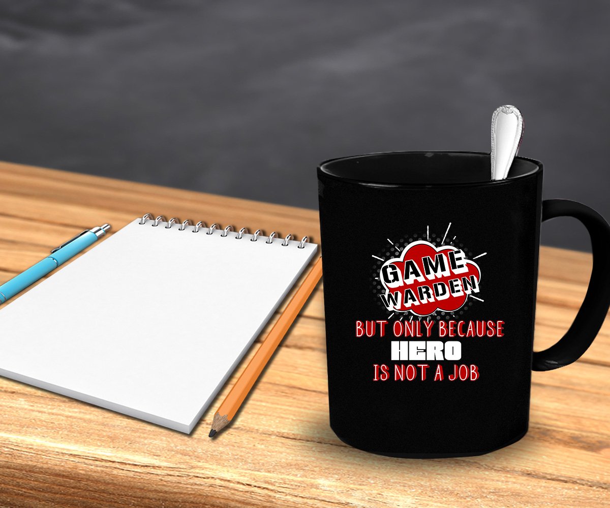 11 oz Game Warden Coffee Mug - Funny Gift for Wildlife Officers & Outdoor Enthusiasts - Perfect for Office, Camping & Hunting Trips