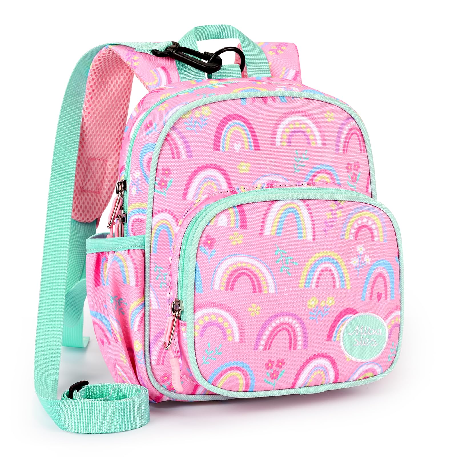 Toddler Backpack Leash 1-3 Years | Anti-Lost Harness for Girls - Rainbow | Park & Travel Safety