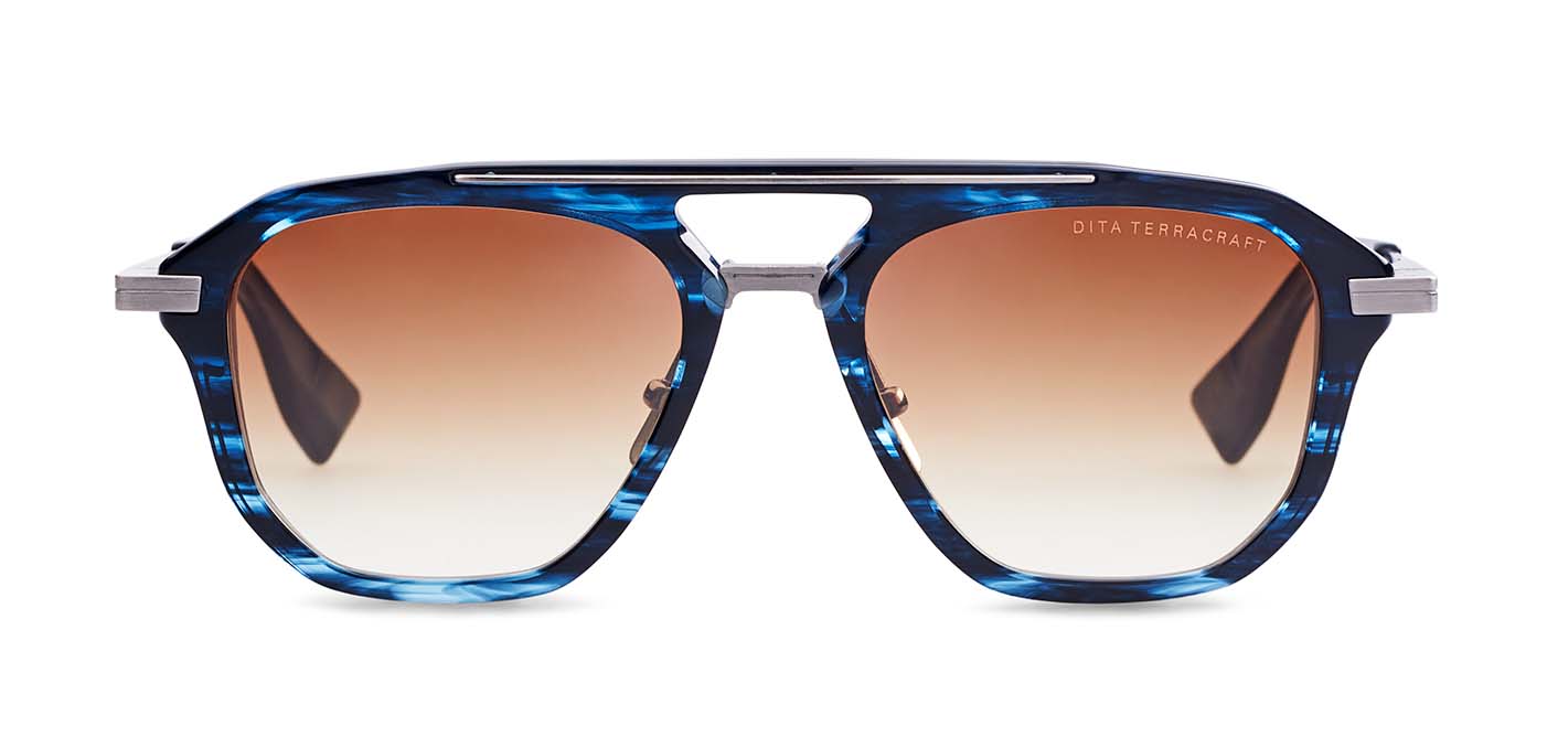 Dita Terracraft DTS416 Sunglasses - Polarized UV Protection Aviator Style for Men & Women - Perfect for Driving, Outdoor Sports & Fashion