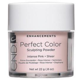 CND Perfect Color Powder - Intense Pink Sheer Nail Polish .8 oz | Long-Lasting & Vibrant for Professional & DIY Manicures at Home